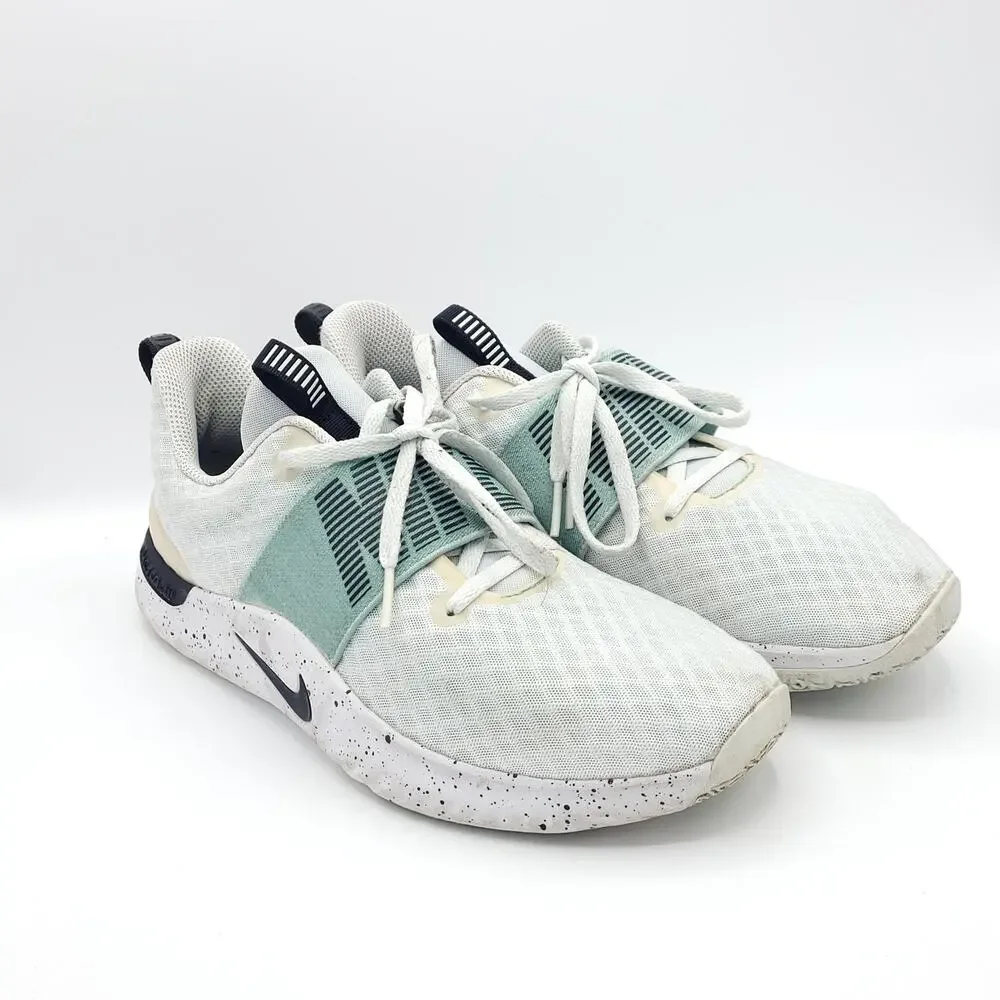 Nike In Season TR 9 AR4543-100 White green Running women's Size 9.5
